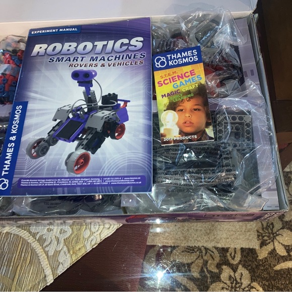 New Robotics Smart Machines Rovers & Vehicles STEM Engineering Kit Multi Robots - Picture 4 of 4
